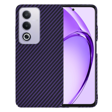 [Užsakomoji prekė] Dėklas Oppo A80 5G - Techsuit Carbonite FiberShell - Violetinis