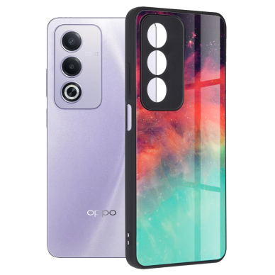 [Užsakomoji prekė] Dėklas Oppo A80 5G - Techsuit Glaze Series - Fiery Ocean