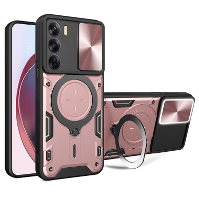 [Užsakomoji prekė] Dėklas Oppo Reno12 Pro - Techsuit CamGuard Pro - rožinis