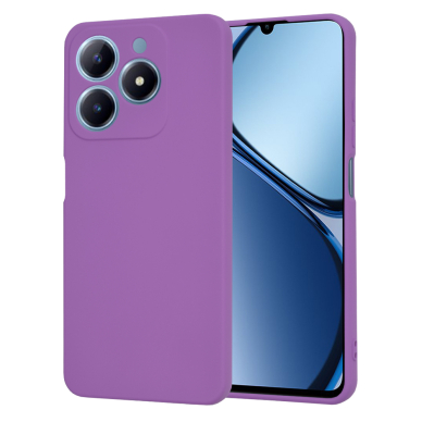 [Užsakomoji prekė] Dėklas Realme C63 / C61 - Techsuit SoftFlex - Violetinis