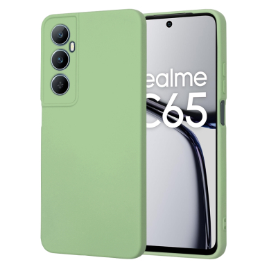 [Užsakomoji prekė] Dėklas Realme C65 - Techsuit SoftFlex - Mėtinis