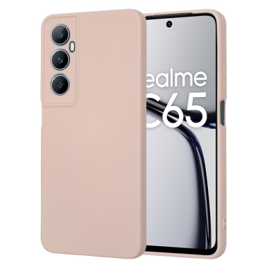 [Užsakomoji prekė] Dėklas Realme C65 - Techsuit SoftFlex - Rožinis