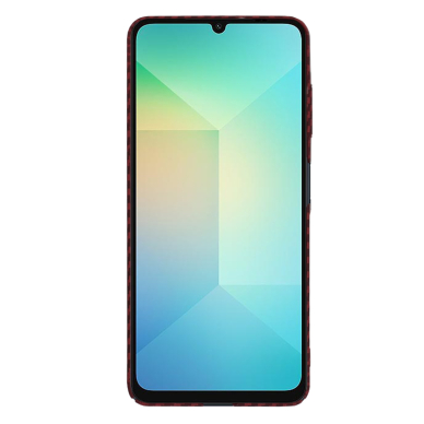 [Užsakomoji prekė] Dėklas Samsung Galaxy A06 - Techsuit Carbonite FiberShell - Raudonas 1