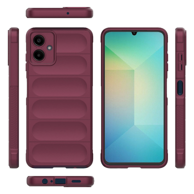 [Užsakomoji prekė] Dėklas Samsung Galaxy A06 - Techsuit Magic Shield - Bordo 1