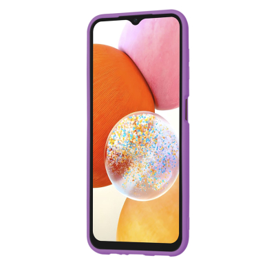 [Užsakomoji prekė] Dėklas Samsung Galaxy A14 4G / A14 5G - Techsuit SoftFlex - Violetinis 2