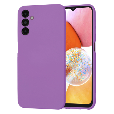 [Užsakomoji prekė] Dėklas Samsung Galaxy A14 4G / A14 5G - Techsuit SoftFlex - Violetinis