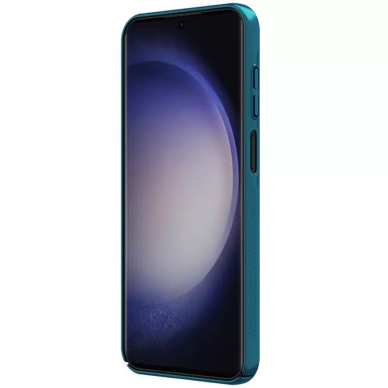 [Užsakomoji prekė] Dėklas Samsung Galaxy A15 4G / A15 5G - Nillkin Super Frosted Shield - Mėlynas 4