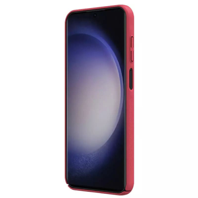 [Užsakomoji prekė] Dėklas Samsung Galaxy A15 4G / A15 5G - Nillkin Super Frosted Shield - raudonas 4