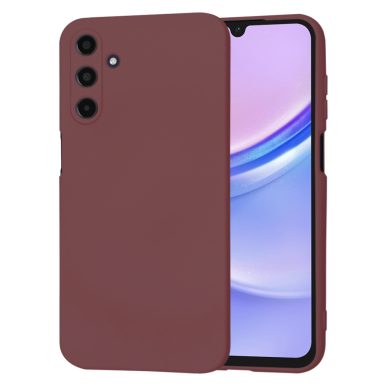 [Užsakomoji prekė] Dėklas Samsung Galaxy A15 4G / A15 5G - Techsuit SoftFlex - Bordo