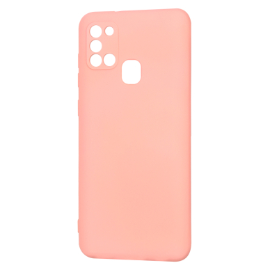 [Užsakomoji prekė] Dėklas Samsung Galaxy A21s - Techsuit SoftFlex - Chalk Pink 1