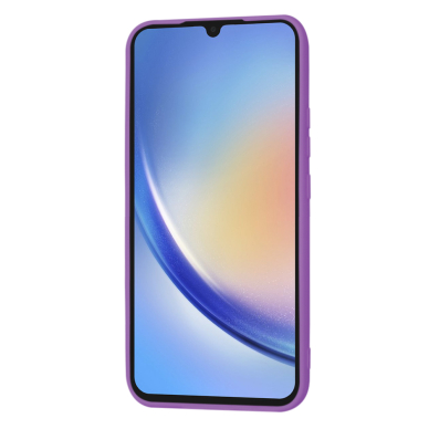 [Užsakomoji prekė] Dėklas Samsung Galaxy A34 5G - Techsuit SoftFlex - Violetinis 2