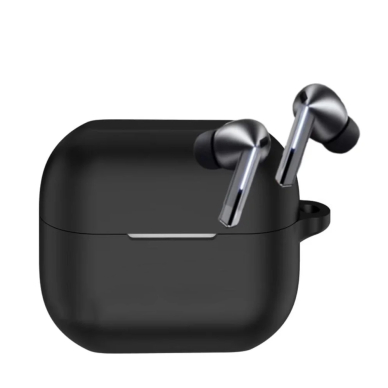 [Užsakomoji prekė] Dėklas Samsung Galaxy Buds 3/3 Pro - Techsuit Silicone Case - juodas