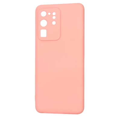 [Užsakomoji prekė] Dėklas Samsung Galaxy Galaxy S20 Ultra 4G / S20 Ultra 5G - Techsuit SoftFlex - Chalk Pink 1