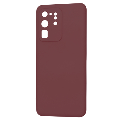 [Užsakomoji prekė] Dėklas Samsung Galaxy Galaxy S20 Ultra 4G / S20 Ultra 5G - Techsuit SoftFlex - Bordo 1