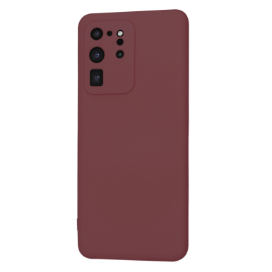 [Užsakomoji prekė] Dėklas Samsung Galaxy Galaxy S20 Ultra 4G / S20 Ultra 5G - Techsuit SoftFlex - Bordo 3