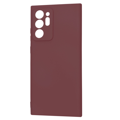 [Užsakomoji prekė] Dėklas Samsung Galaxy Note 20 Ultra / Note 20 Ultra 5G - Techsuit SoftFlex - Bordo 1