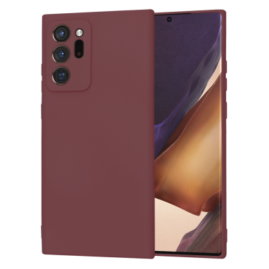 [Užsakomoji prekė] Dėklas Samsung Galaxy Note 20 Ultra / Note 20 Ultra 5G - Techsuit SoftFlex - Bordo