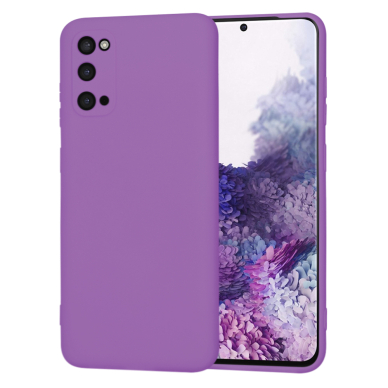 [Užsakomoji prekė] Dėklas Samsung Galaxy S20 4G / S20 5G - Techsuit SoftFlex - Violetinis