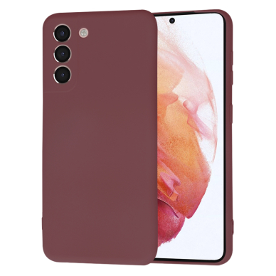 [Užsakomoji prekė] Dėklas Samsung Galaxy S21 5G - Techsuit SoftFlex - Bordo