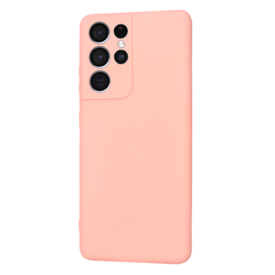 [Užsakomoji prekė] Dėklas Samsung Galaxy S21 Ultra 5G - Techsuit SoftFlex - Chalk Pink 3