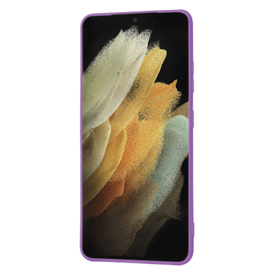 [Užsakomoji prekė] Dėklas Samsung Galaxy S21 Ultra 5G - Techsuit SoftFlex - Violetinis 2