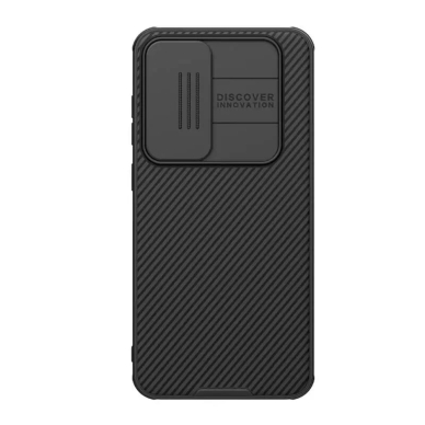 [Užsakomoji prekė] Dėklas Samsung Galaxy S24 FE - Nillkin CamShield Pro - Juodas