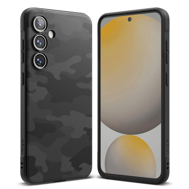 [Užsakomoji prekė] Dėklas Samsung Galaxy S24 FE - Ringke Onyx Design - Camo Black