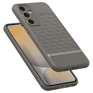 [Užsakomoji prekė] Dėklas Samsung Galaxy S24 FE - Spigen Caseology Parallax - Ash Grey 1