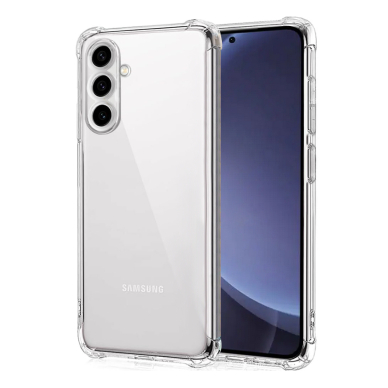 [Užsakomoji prekė] Dėklas Samsung Galaxy S25 Plus - Techsuit Shockproof Clear Clear Silicone - Skaidrus