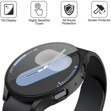 [Užsakomoji prekė] Dėklas Samsung Galaxy Watch7 (44mm) + Pouch - Techsuit Defense360 Pro - Juodas 1