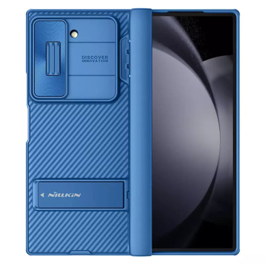 [Užsakomoji prekė] Dėklas Samsung Galaxy Z Fold6 - Nillkin CamShield Pro Bracket - Mėlynas 1