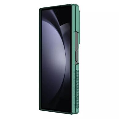 [Užsakomoji prekė] Dėklas Samsung Galaxy Z Fold6 - Nillkin CamShield Pro Bracket - Žalias 2