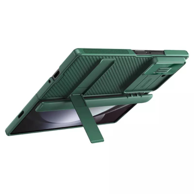 [Užsakomoji prekė] Dėklas Samsung Galaxy Z Fold6 - Nillkin CamShield Pro Bracket - Žalias 3