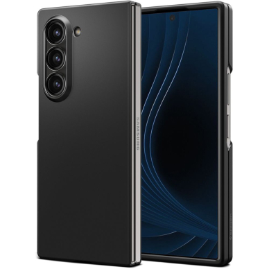 [Užsakomoji prekė] Dėklas Samsung Galaxy Z Fold6 - Spigen Air Skin - Juodas 1