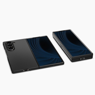 [Užsakomoji prekė] Dėklas Samsung Galaxy Z Fold6 - Spigen Air Skin - Juodas 5