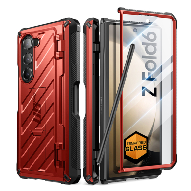 [Užsakomoji prekė] Dėklas Samsung Galaxy Z Fold6 - Supcase Unicorn Beetle Pro - Ruddy 1