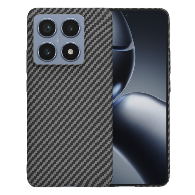 [Užsakomoji prekė] Dėklas Xiaomi 14T Pro - Techsuit Carbonite FiberShell - Juodas