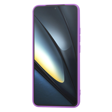 [Užsakomoji prekė] Dėklas Xiaomi Poco F6 Pro - Techsuit SoftFlex - Violetinis 1