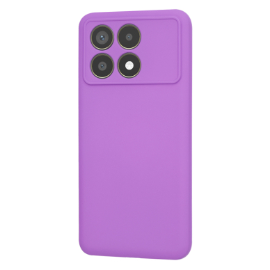 [Užsakomoji prekė] Dėklas Xiaomi Poco F6 Pro - Techsuit SoftFlex - violetinis 2