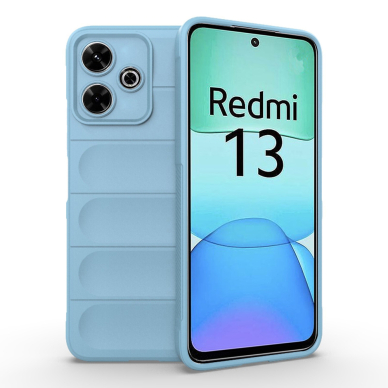 [Užsakomoji prekė] Dėklas Xiaomi Redmi 13 / Poco M6 4G - Techsuit Magic Shield - mėlynas