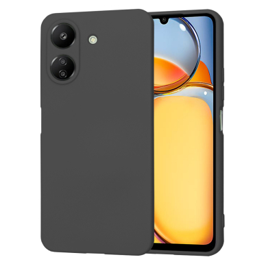 [Užsakomoji prekė] Dėklas Xiaomi Redmi 13C 4G / Poco C65 - Techsuit SoftFlex - Juodas