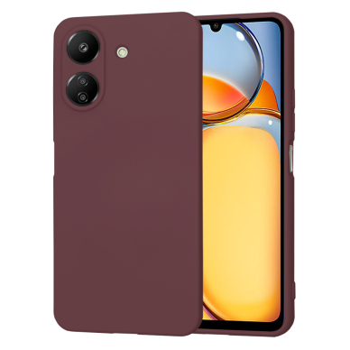 [Užsakomoji prekė] Dėklas Xiaomi Redmi 13C 4G / Poco C65 - Techsuit SoftFlex - Bordo