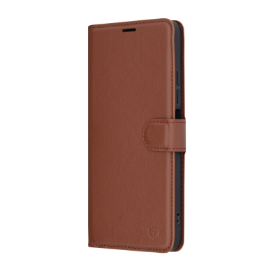 [Užsakomoji prekė] Dėklas Xiaomi Redmi 14C / Poco C75 - Techsuit Leather Folio - Rudas 3