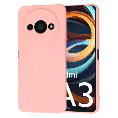 [Užsakomoji prekė] Dėklas Xiaomi Redmi A3 - Techsuit SoftFlex - Chalk Pink