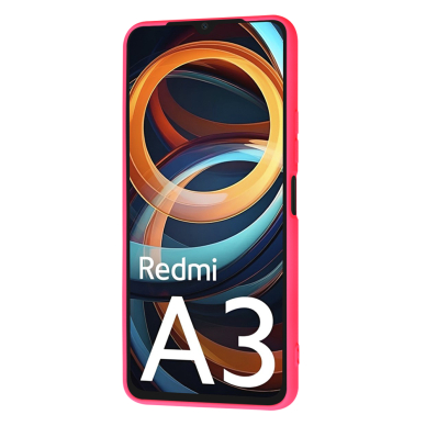 [Užsakomoji prekė] Dėklas Xiaomi Redmi A3 - Techsuit SoftFlex - Rožinis 2