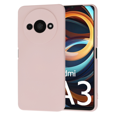 [Užsakomoji prekė] Dėklas Xiaomi Redmi A3 - Techsuit SoftFlex - Rožinis