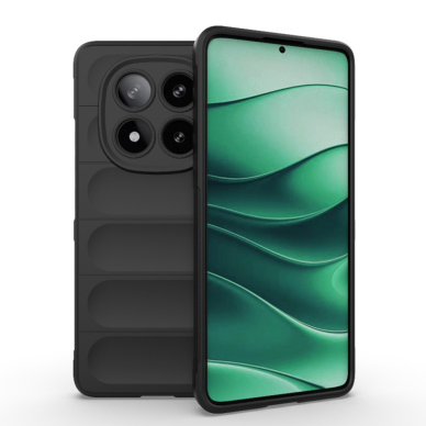 [Užsakomoji prekė] Dėklas Xiaomi Redmi Note 14 Pro - Techsuit Magic Shield - Juodas