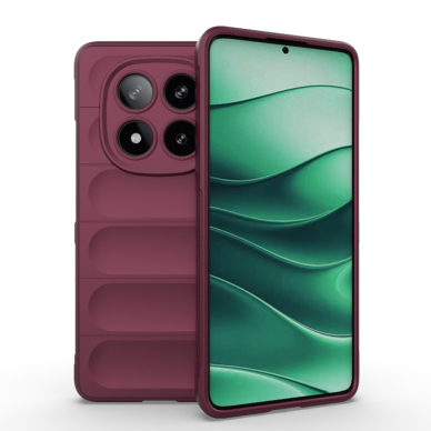 [Užsakomoji prekė] Dėklas Xiaomi Redmi Note 14 Pro - Techsuit Magic Shield - Bordeaux