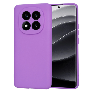 [Užsakomoji prekė] Dėklas Xiaomi Redmi Note 14 Pro+ - Techsuit SoftFlex - Violetinis