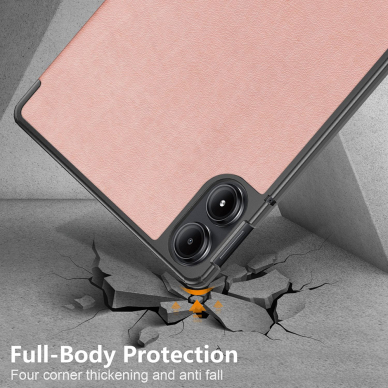 [Užsakomoji prekė] Dėklas Xiaomi Redmi Pad Pro / Poco Pad - Techsuit FoldPro - rožinis 2